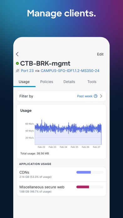 Meraki screenshot 2
