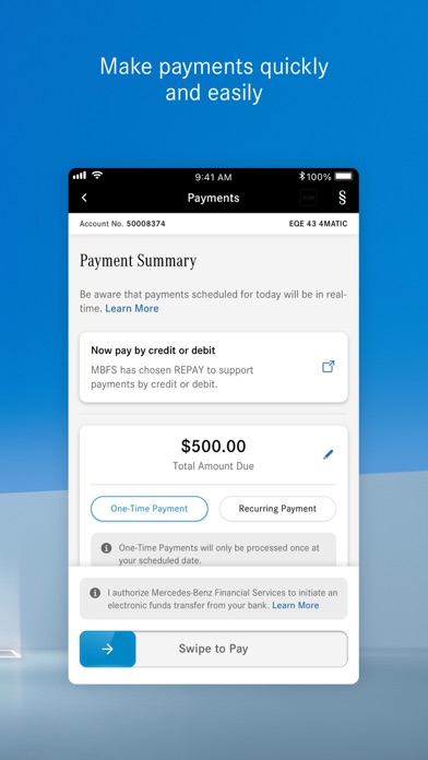 Mercedes-Benz Finance (USA/CA) screenshot 4