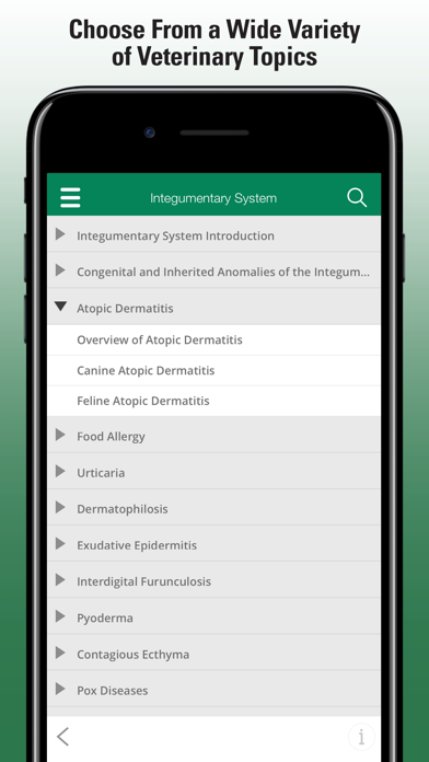 Merck Vet Manual screenshot 1