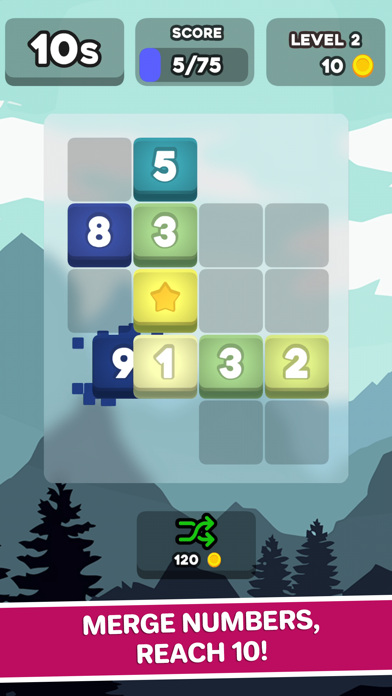 Merge 10 - Brain Puzzle screenshot 4