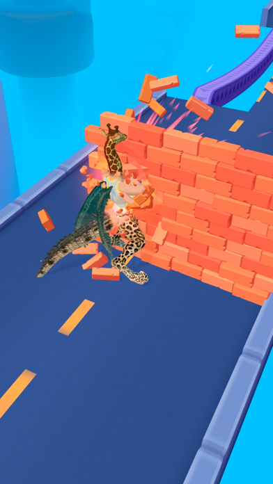 Merge Animals 3D - Mutant race screenshot 2