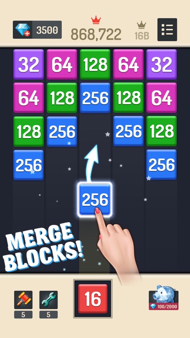 Merge Block - Number Puzzle screenshot 4