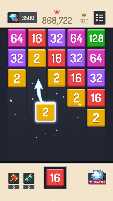 Merge Block - Number Puzzle screenshot 5