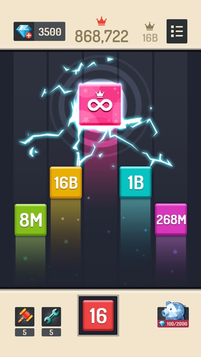 Merge Block - Number Puzzle screenshot 1