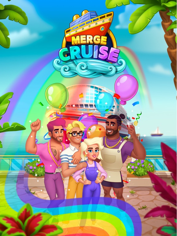 Merge Cruise: Mystery Puzzle screenshot 1