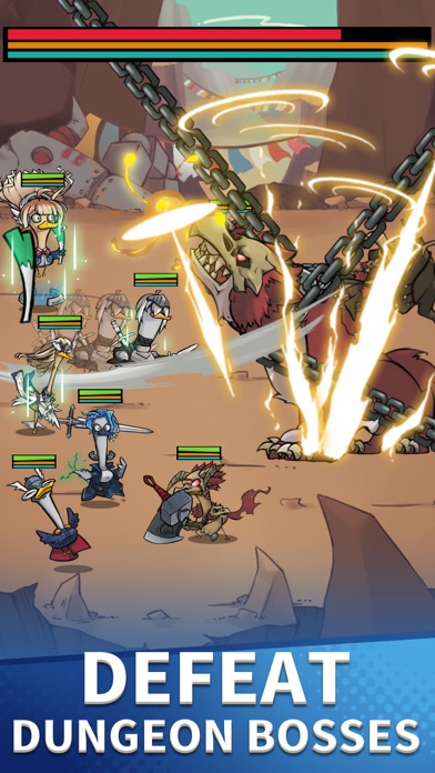 Merge Duck 2: Turn Based RPG screenshot 5