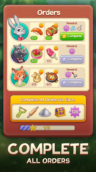 Merge Inn - Tasty Match Puzzle screenshot 3