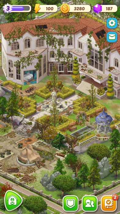 Merge Manor : Sunny House screenshot 2