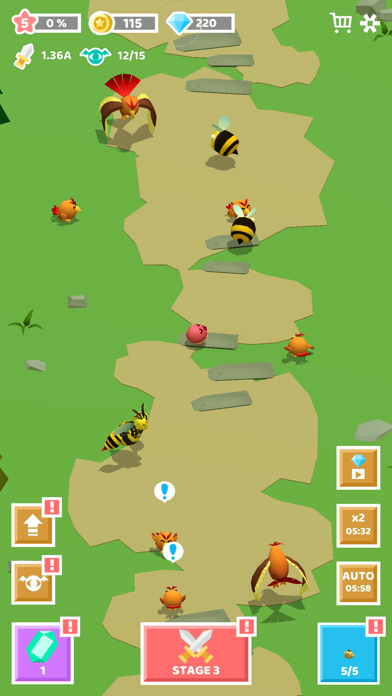 Merge Monster Evolution screenshot 1