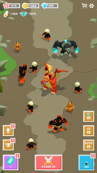 Merge Monster Evolution screenshot 3