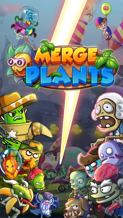 Merge Plants - Monster Defense screenshot 5