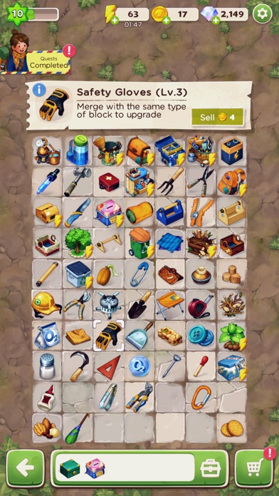 Merge Survival : Wasteland screenshot 3