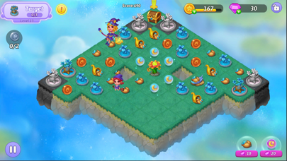 Merge Witches-Fun Puzzle Game screenshot 3