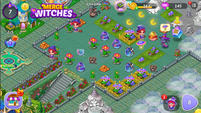 Merge Witches-Fun Puzzle Game screenshot 5