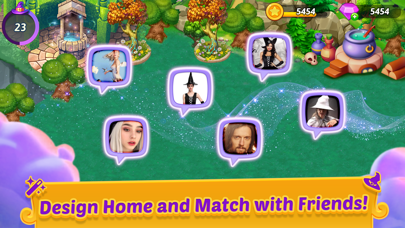 Merge Witches-Fun Puzzle Game screenshot 1