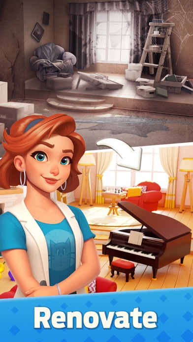 Mergedom: Home Design & Merge screenshot 2