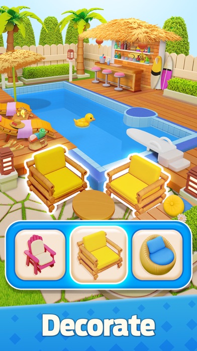 Mergedom: Home Design & Merge screenshot 4