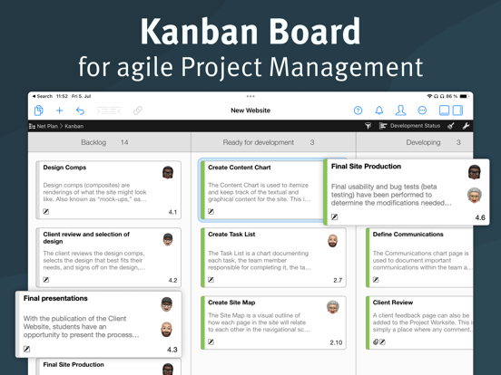 Merlin Project: Gantt + Kanban screenshot 8