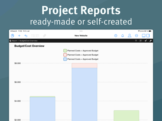 Merlin Project: Gantt + Kanban screenshot 3