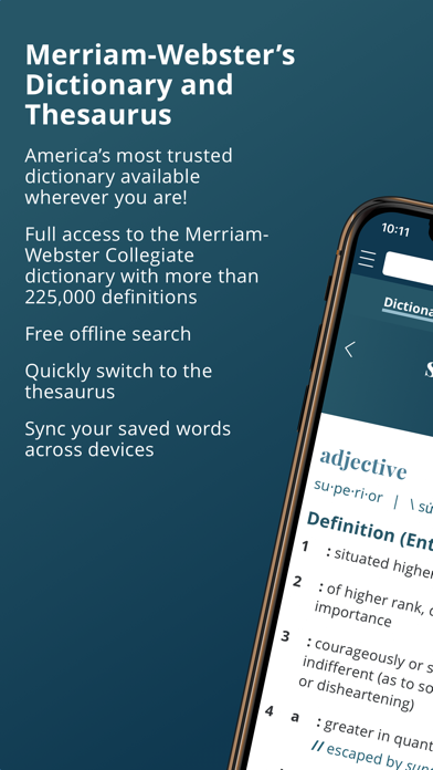 Merriam-Webster Dictionary+ screenshot 4