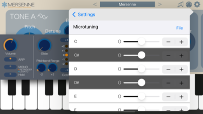 Mersenne - AUv3 Plug-in Synth screenshot 2