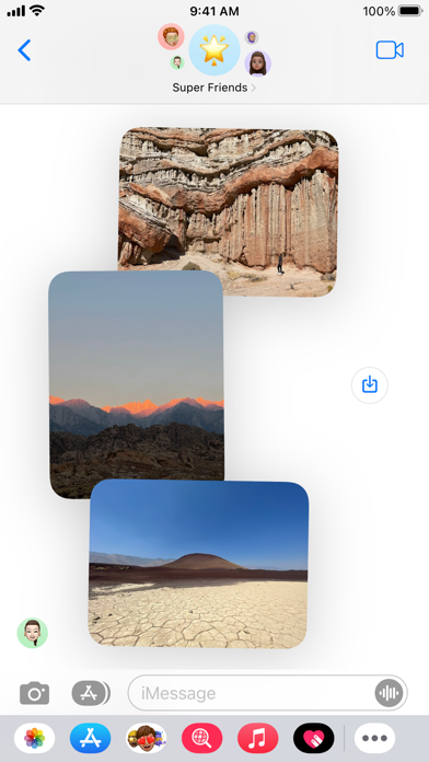 Messages screenshot 1