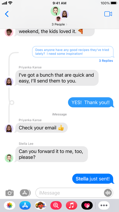 Messages screenshot 3