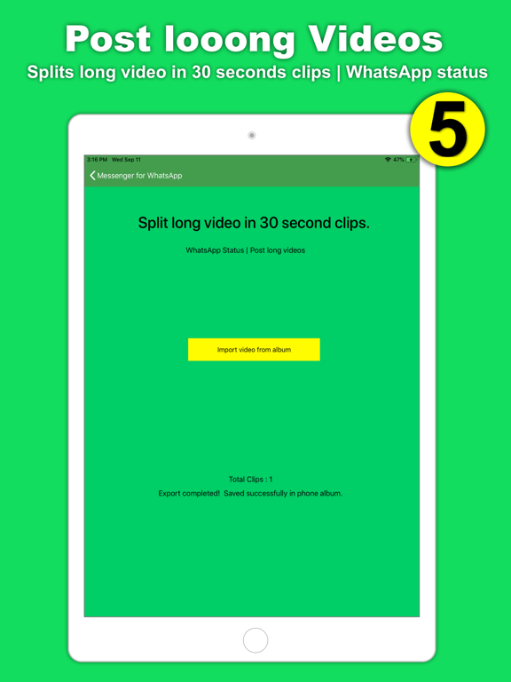 Messenger for Web ++ screenshot 2