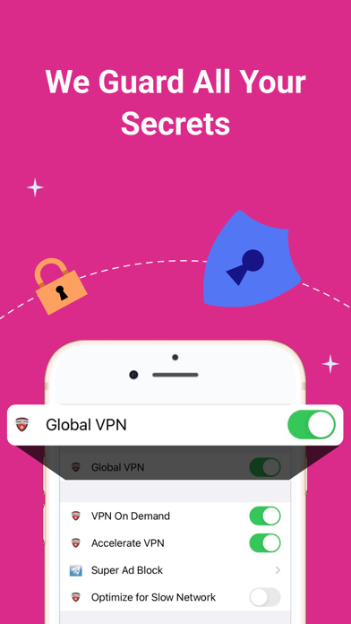 Messenger VPN: Private Chat screenshot 3