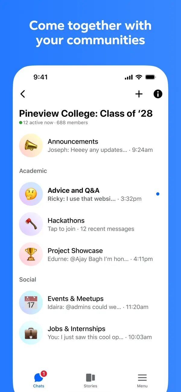 Messenger screenshot 2