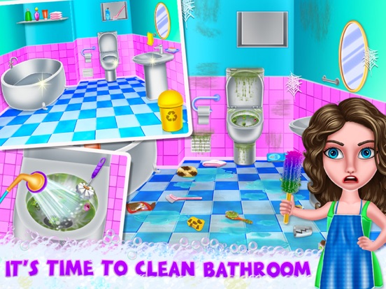 Messy House Cleaning Games screenshot 9