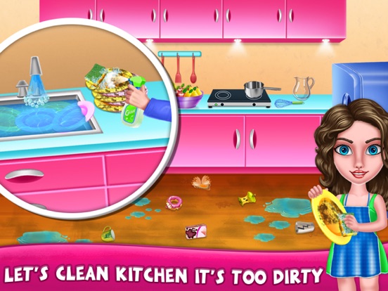 Messy House Cleaning Games screenshot 2
