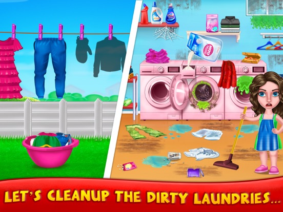 Messy House Cleaning Games screenshot 8