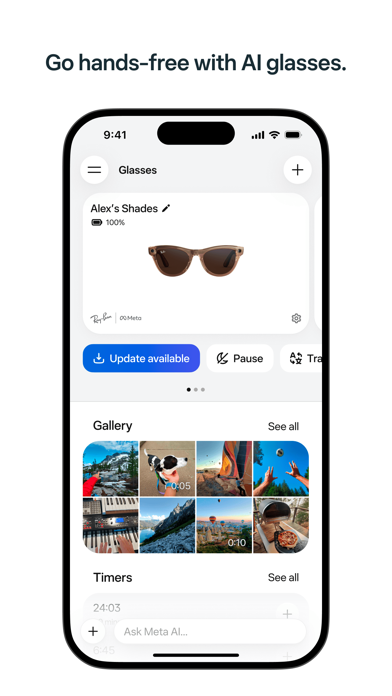 Meta AI - Assistant & Glasses screenshot 5