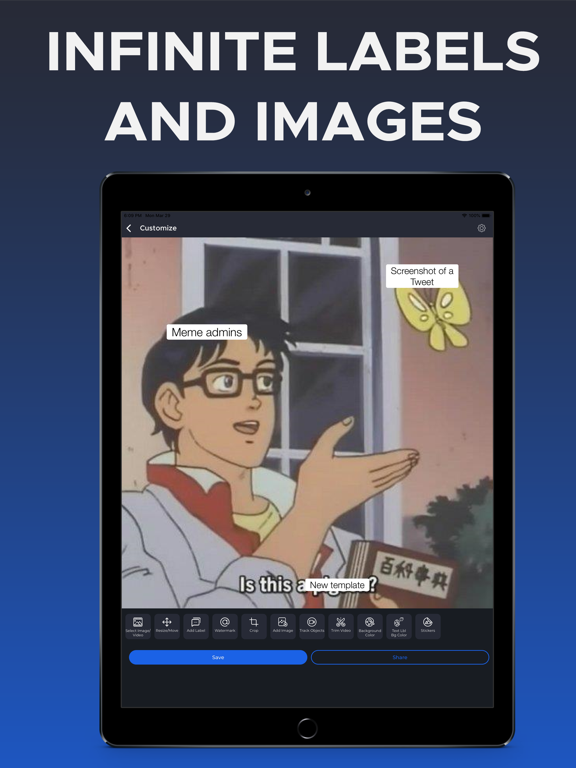Meta Meme: Video/Image Maker screenshot 2