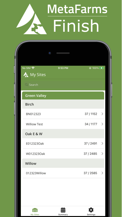 MetaFarms Finish Mobile screenshot 2