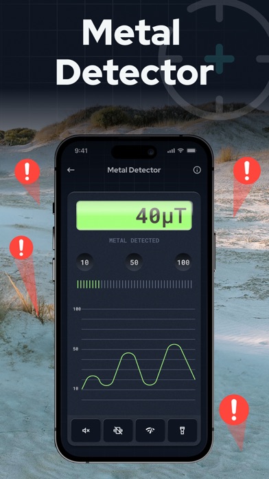 Metal Detector and Spy Camera screenshot 6