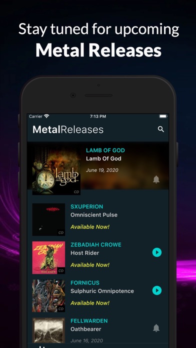 Metal Releases screenshot 5