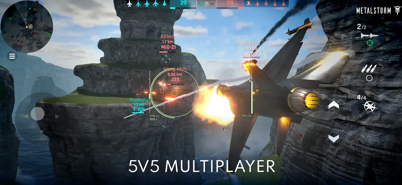 Metalstorm: Modern Air Combat screenshot 3