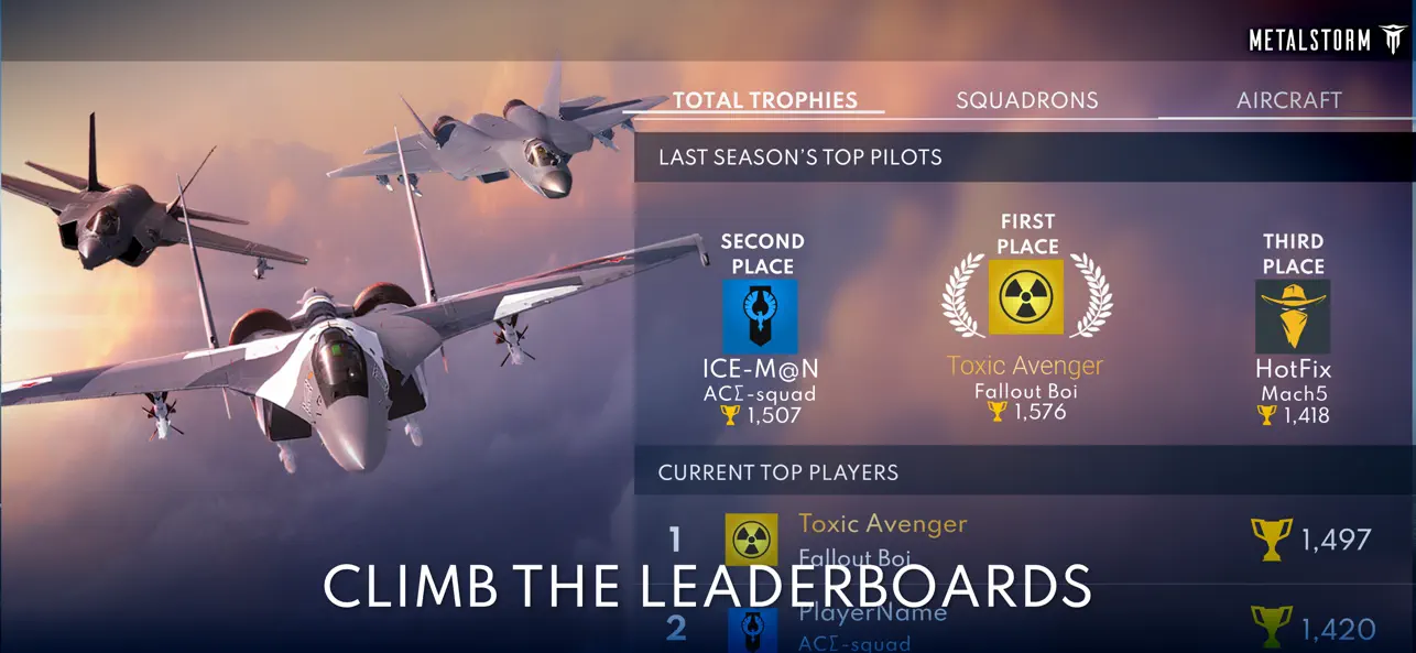 Metalstorm: Modern Air Combat screenshot 1
