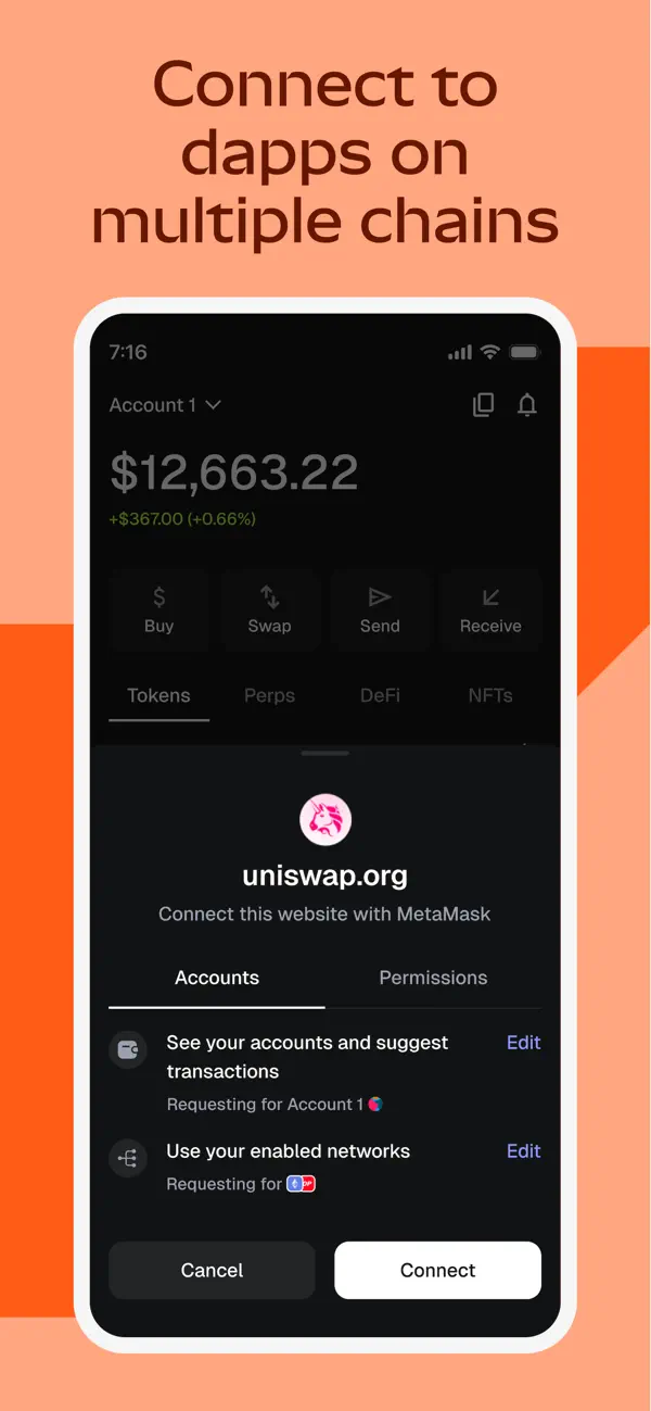MetaMask: Trade Crypto screenshot 1