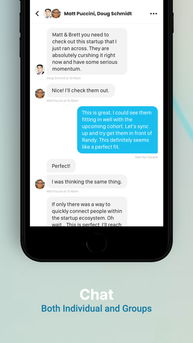 Metaprise Startup Network screenshot 2