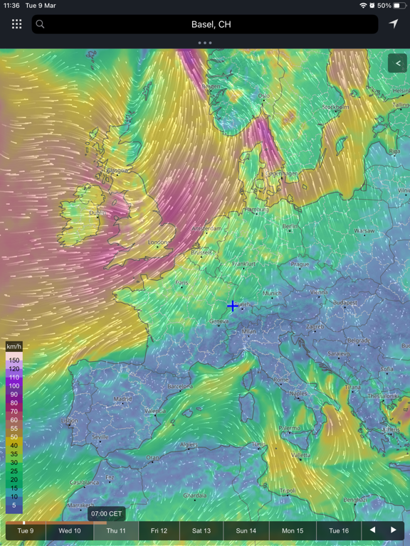 meteoblue weather & maps screenshot 6