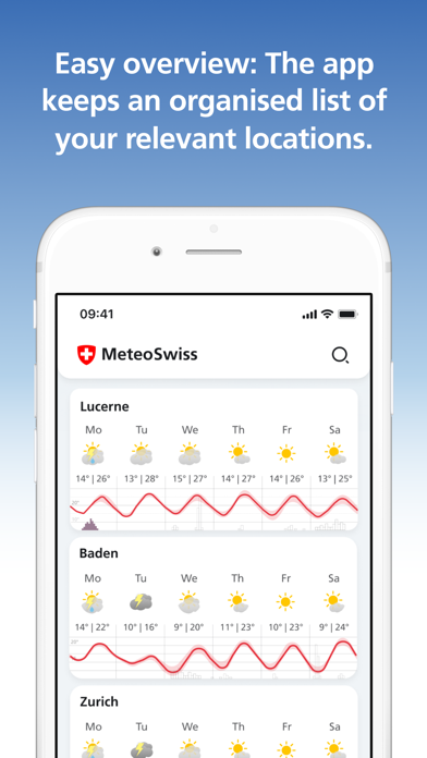 MeteoSwiss screenshot 3