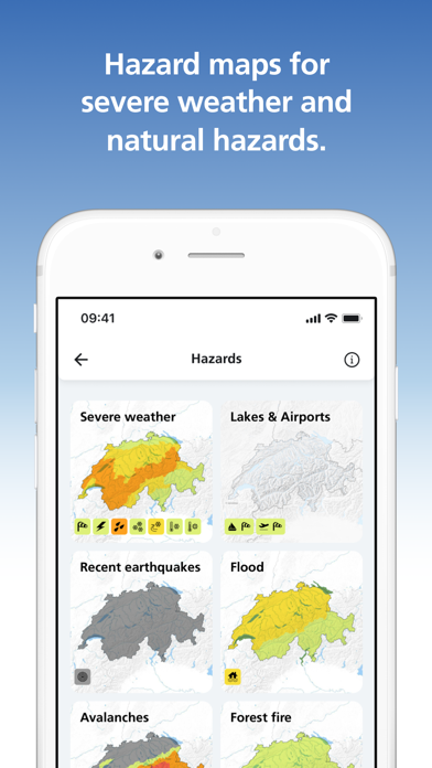MeteoSwiss screenshot 1
