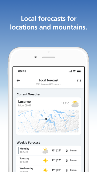 MeteoSwiss screenshot 4