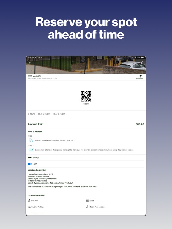 meterUP Parking screenshot 1