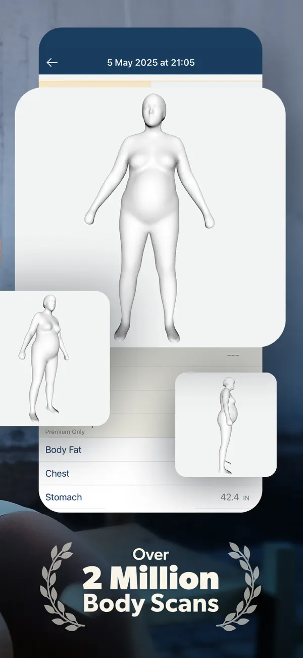 MeThreeSixty: 3D Body Scan・BMI screenshot 5