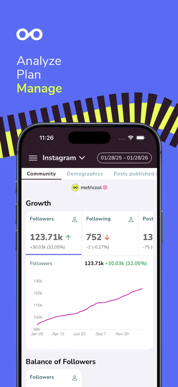 Metricool screenshot 2