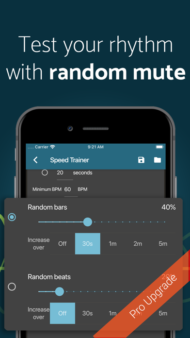 Metronome Beats Pro screenshot 1